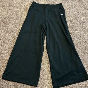Torrid Active Flare Pants Black Women's Sweatpants Size 0X Wide Leg